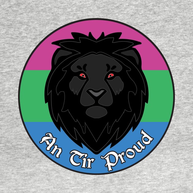 An Tir Pride - Polysexual - Populace Badge Style 2 by Yotebeth